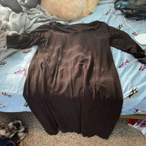 Large brown dress